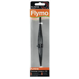 Flymo FLY018 Trimmer Line to Suit Mini Trim - Black (Pack of 10)